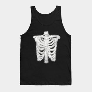 Graffiti Ribs - Human Anatomy Skeleton Tank Top